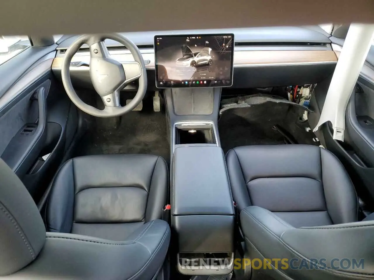 8 Photograph of a damaged car 5YJ3E1EA4PF587904 TESLA MODEL 3 2023