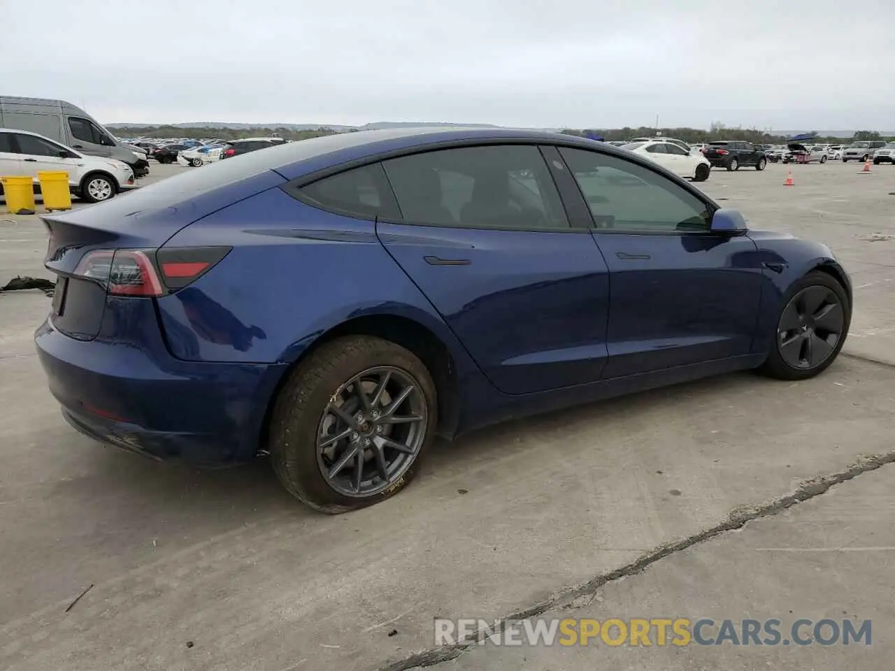 3 Photograph of a damaged car 5YJ3E1EA4PF612106 TESLA MODEL 3 2023