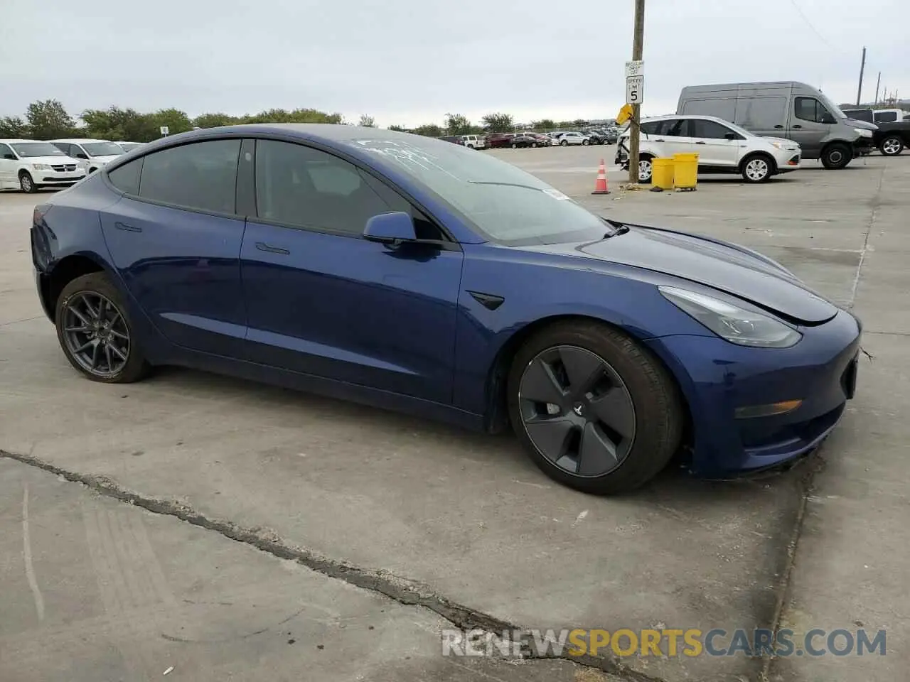 4 Photograph of a damaged car 5YJ3E1EA4PF612106 TESLA MODEL 3 2023