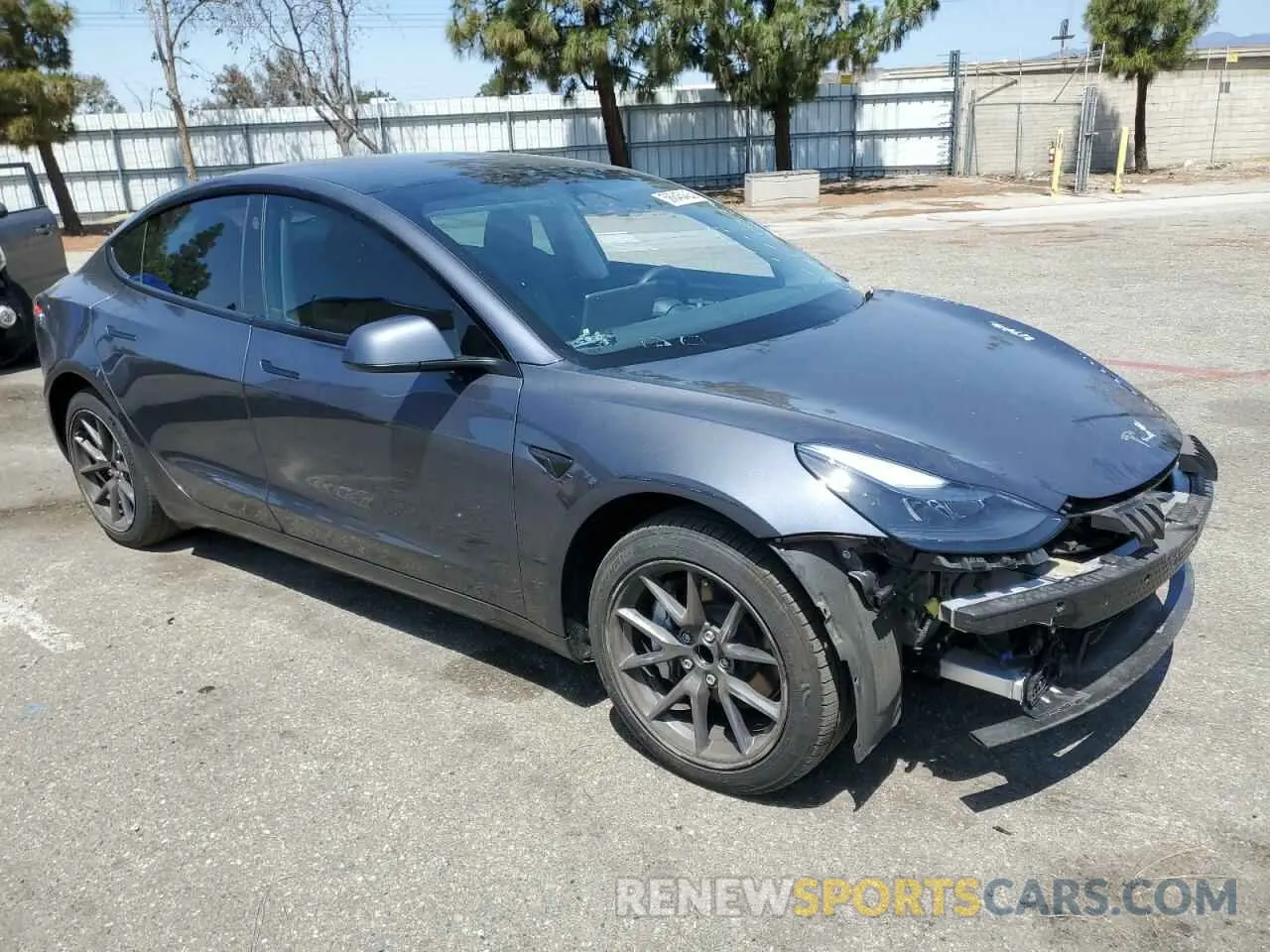 4 Photograph of a damaged car 5YJ3E1EA4PF615975 TESLA MODEL 3 2023