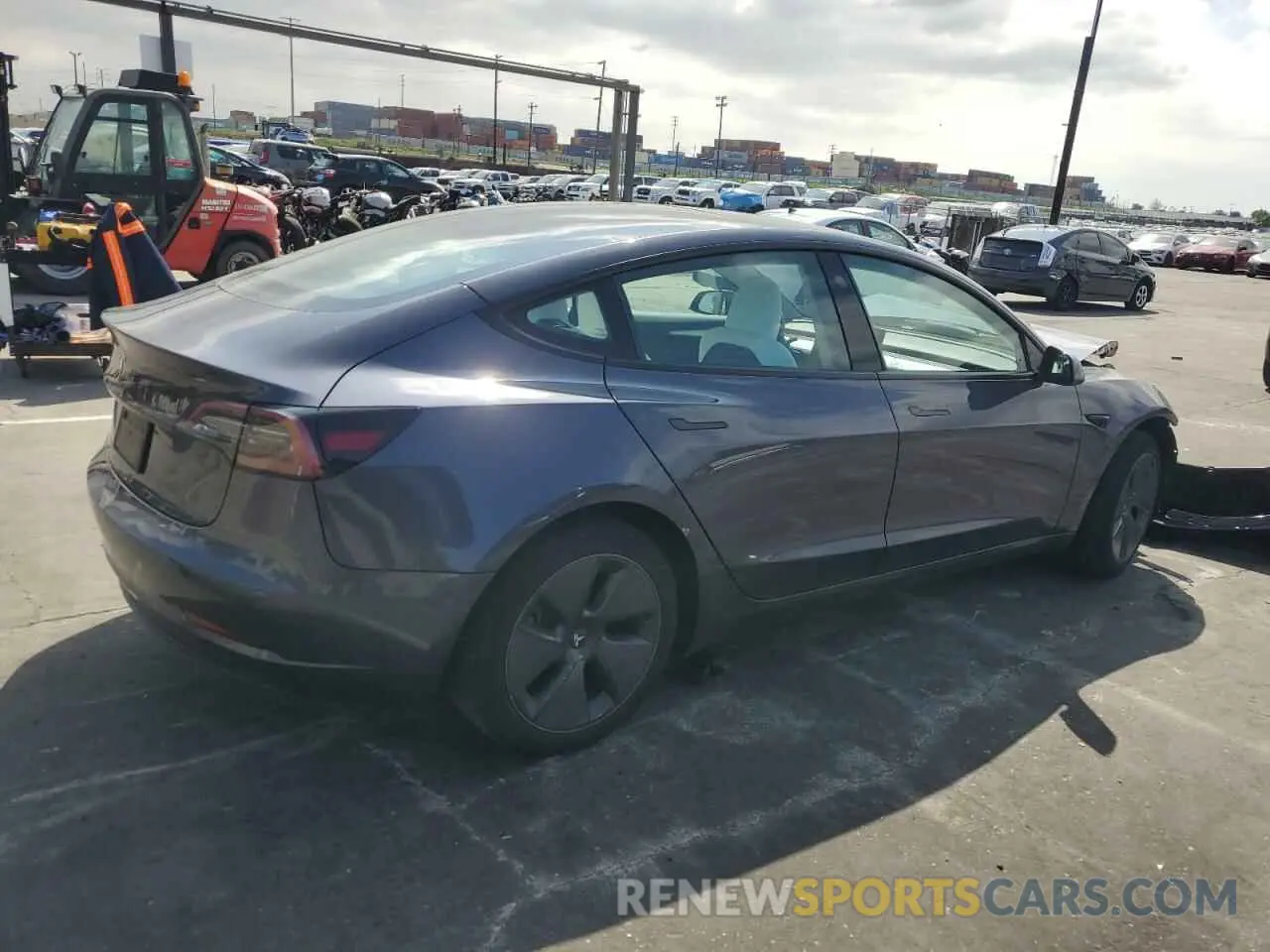 3 Photograph of a damaged car 5YJ3E1EA4PF630167 TESLA MODEL 3 2023