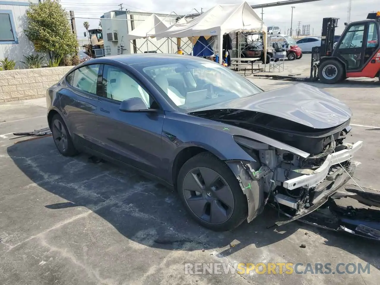 4 Photograph of a damaged car 5YJ3E1EA4PF630167 TESLA MODEL 3 2023