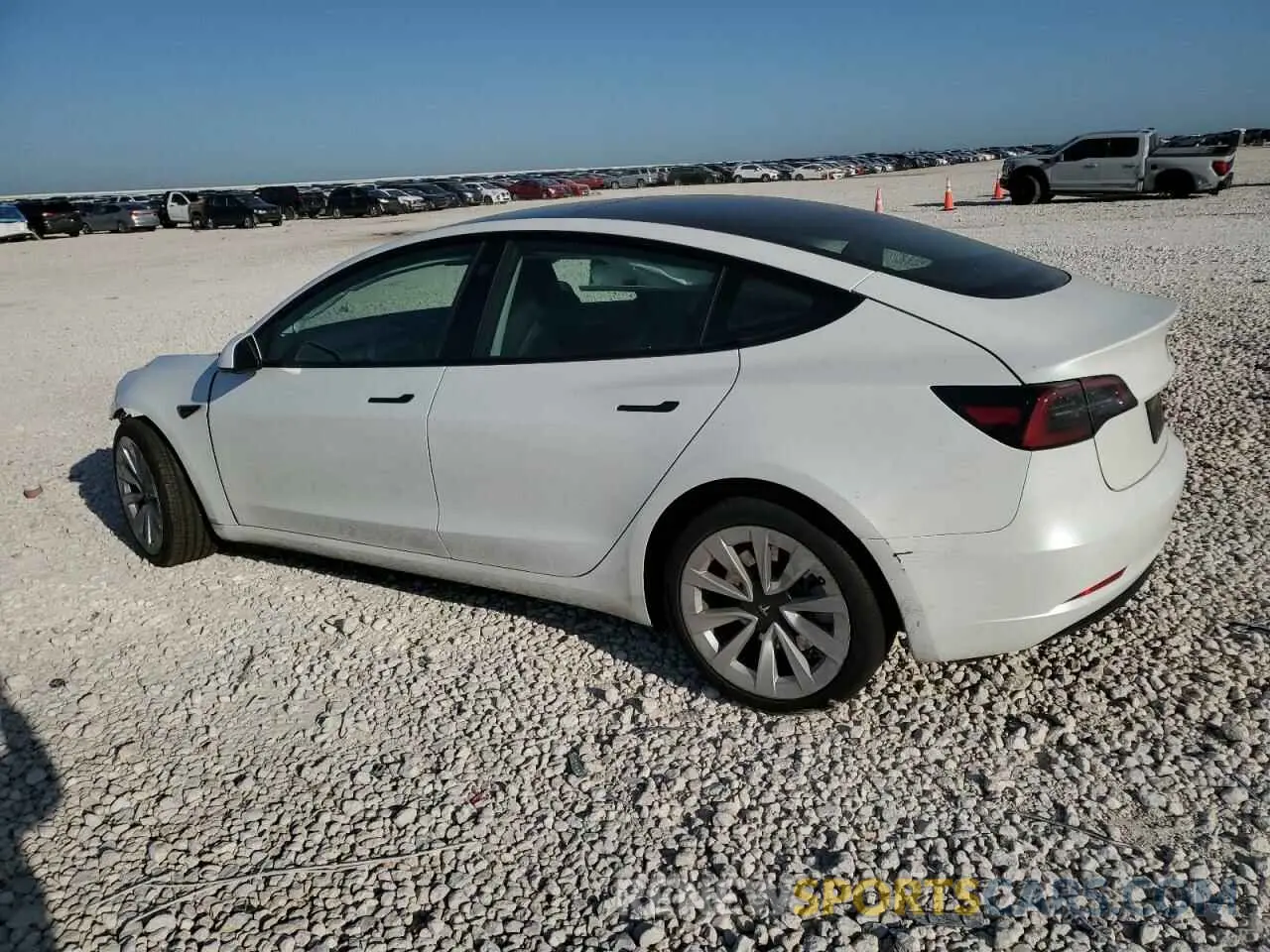 2 Photograph of a damaged car 5YJ3E1EA4PF631304 TESLA MODEL 3 2023