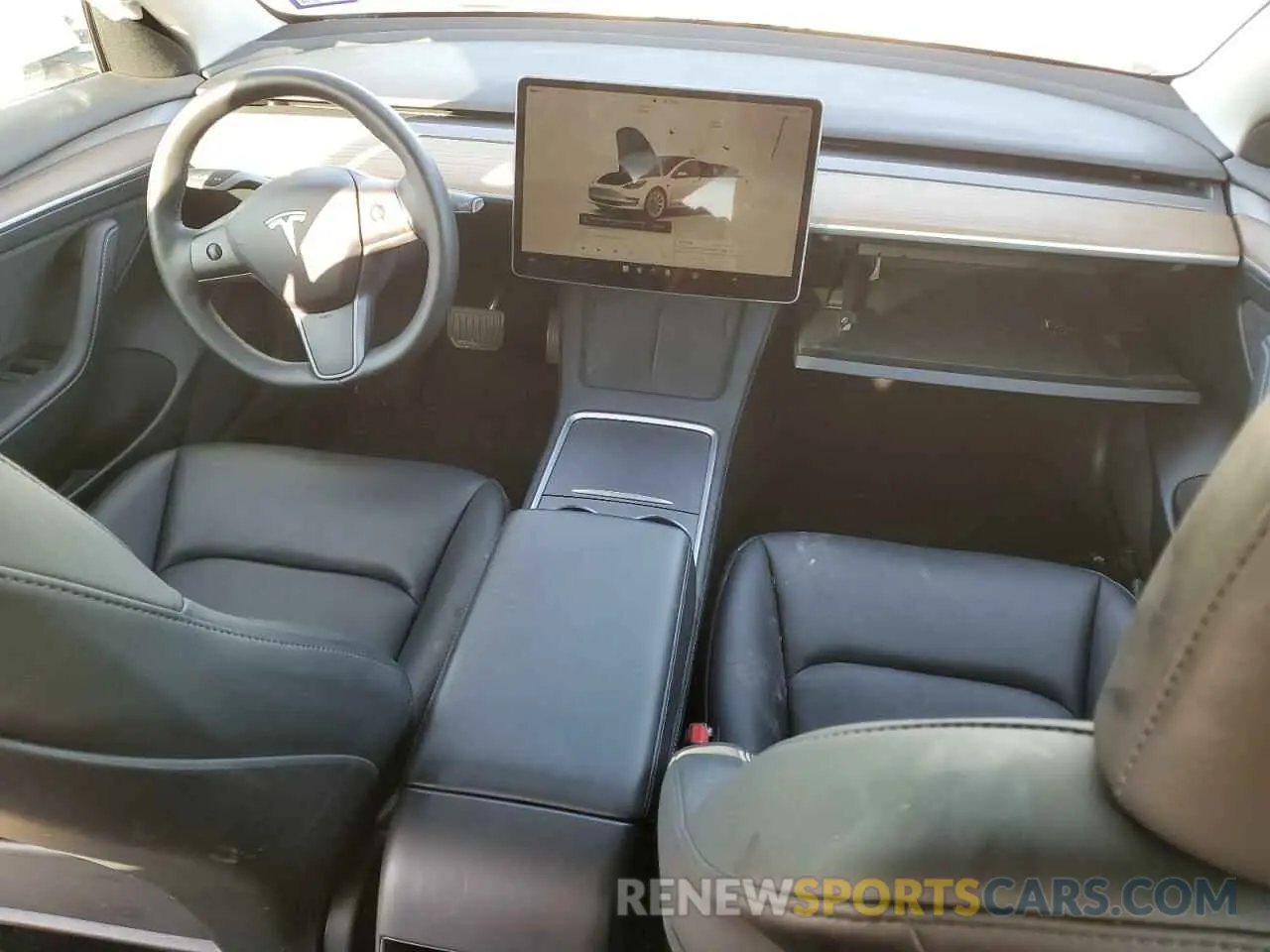 8 Photograph of a damaged car 5YJ3E1EA4PF631304 TESLA MODEL 3 2023