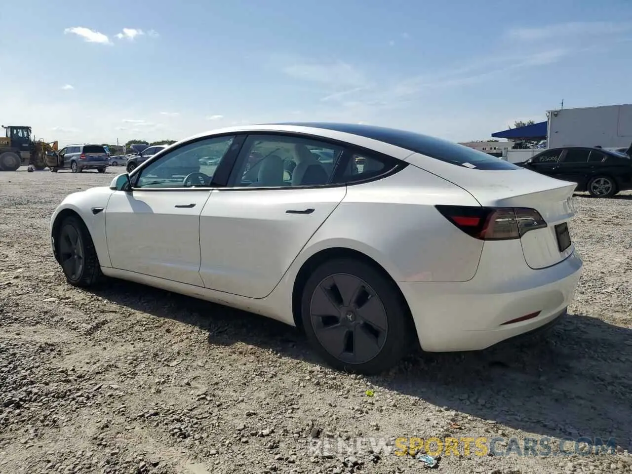 2 Photograph of a damaged car 5YJ3E1EA4PF641072 TESLA MODEL 3 2023