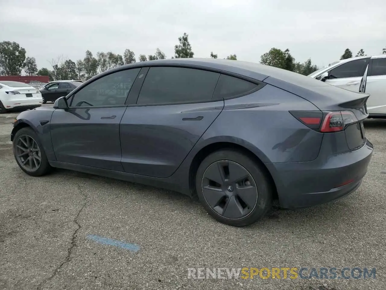 2 Photograph of a damaged car 5YJ3E1EA4PF642769 TESLA MODEL 3 2023