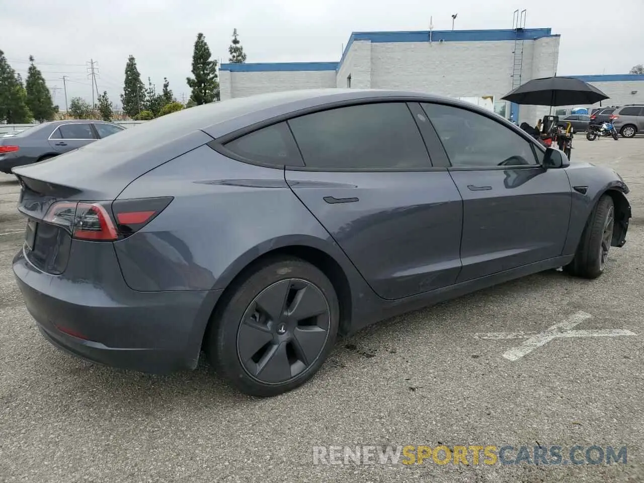 3 Photograph of a damaged car 5YJ3E1EA4PF642769 TESLA MODEL 3 2023