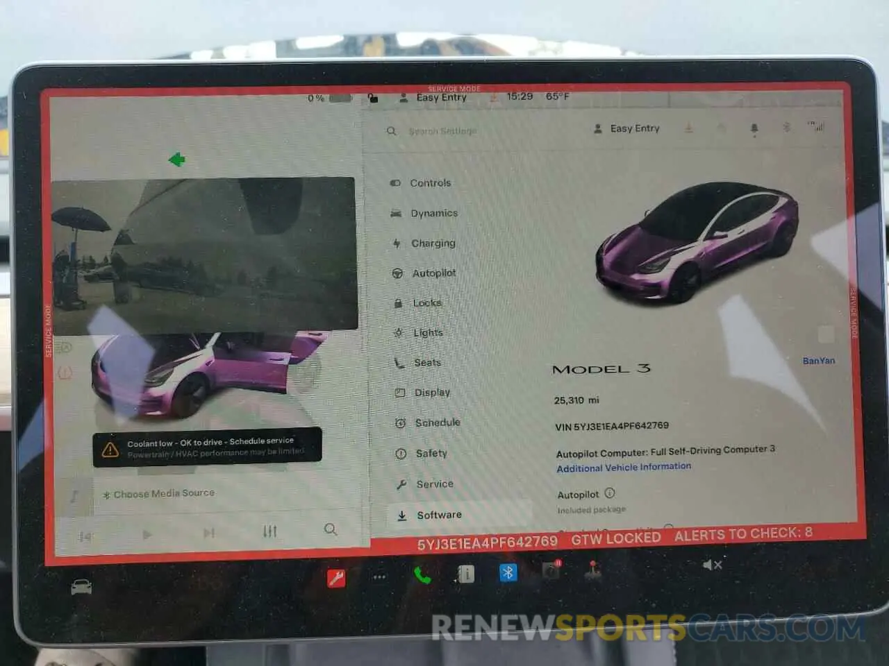 9 Photograph of a damaged car 5YJ3E1EA4PF642769 TESLA MODEL 3 2023