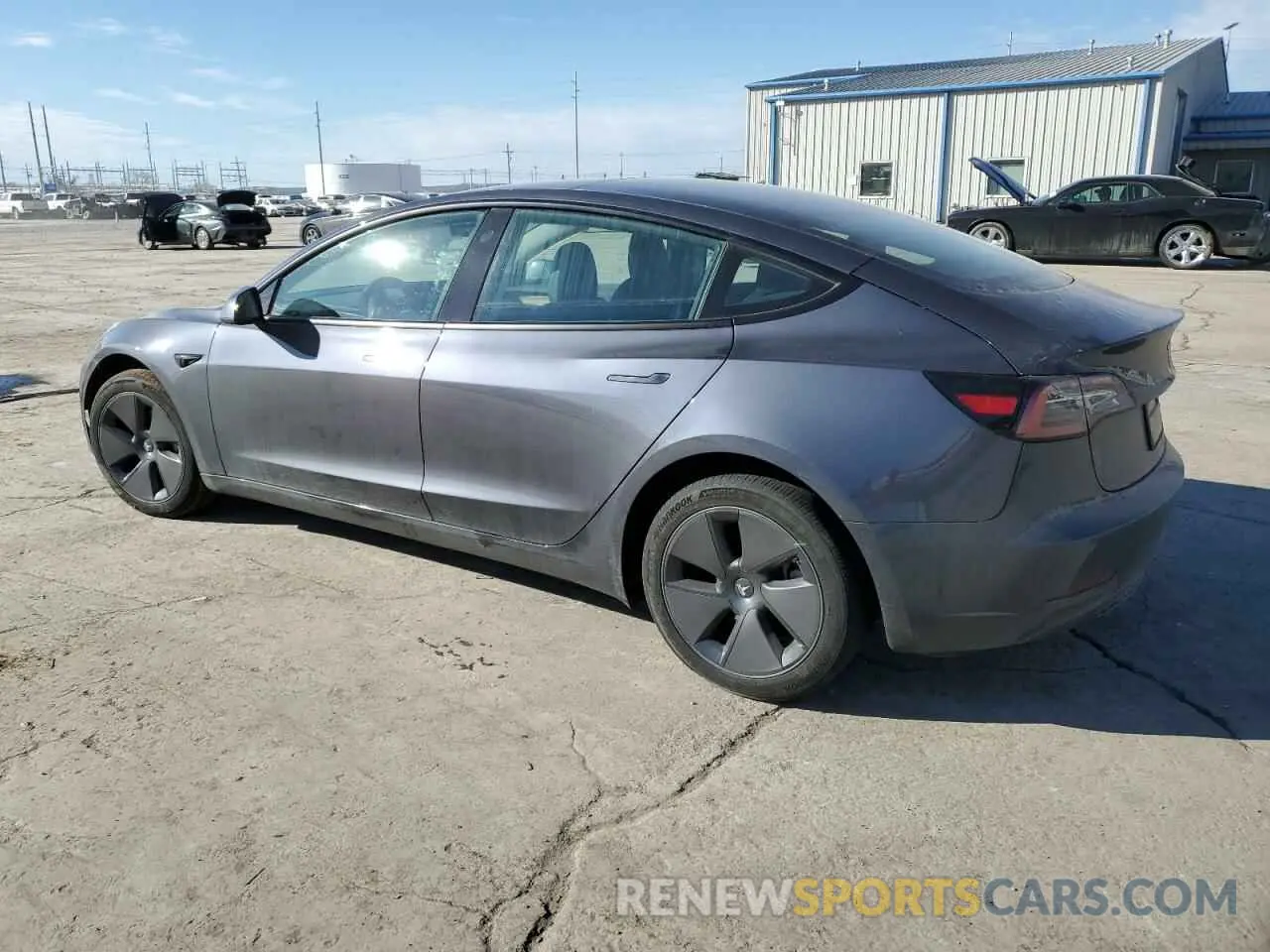 2 Photograph of a damaged car 5YJ3E1EA4PF647180 TESLA MODEL 3 2023