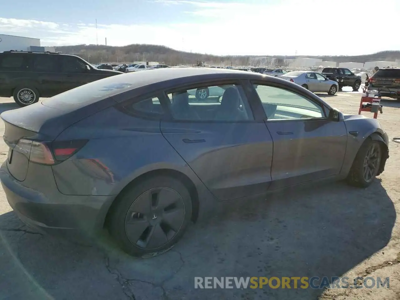 3 Photograph of a damaged car 5YJ3E1EA4PF647180 TESLA MODEL 3 2023