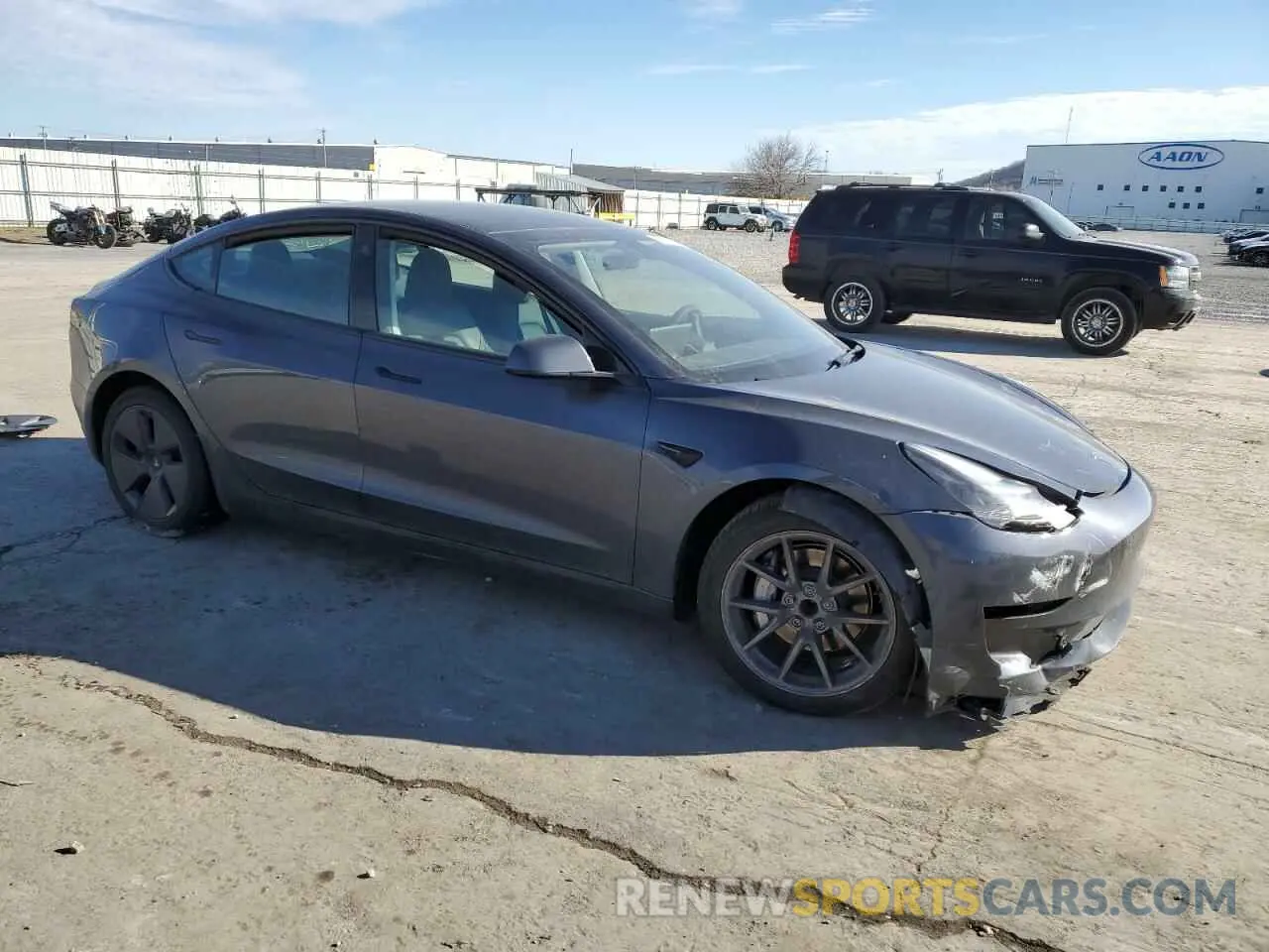 4 Photograph of a damaged car 5YJ3E1EA4PF647180 TESLA MODEL 3 2023