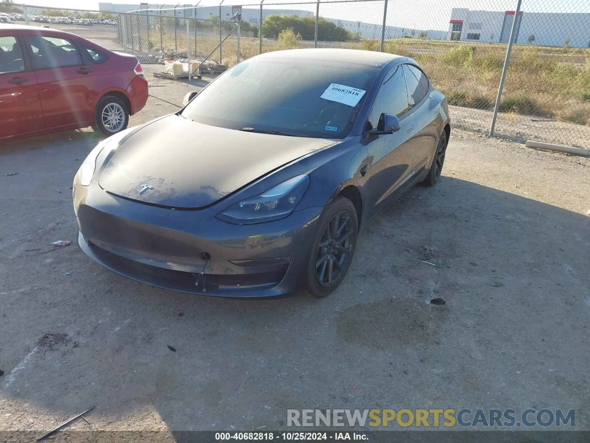 2 Photograph of a damaged car 5YJ3E1EA4PF649740 TESLA MODEL 3 2023