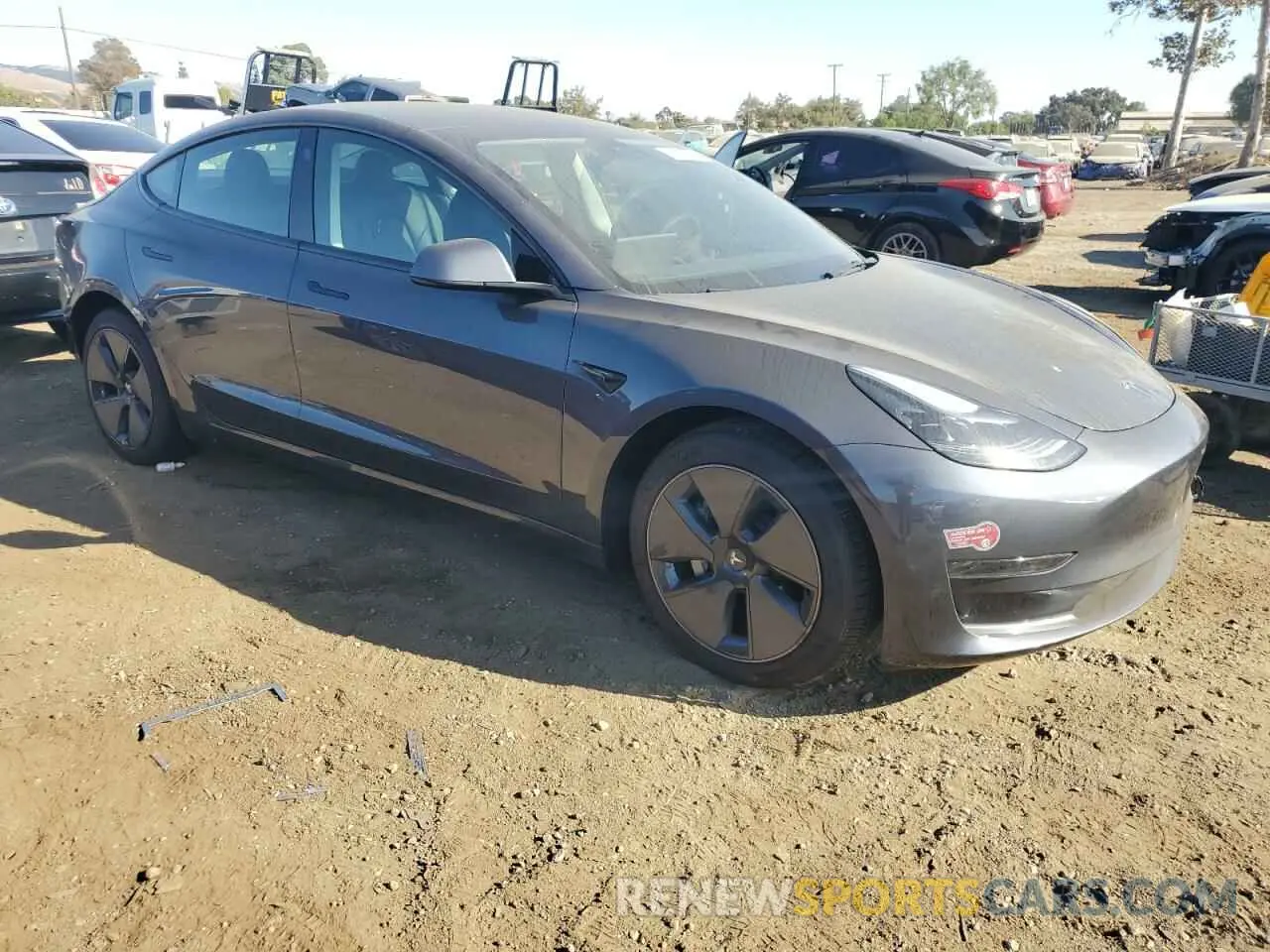 4 Photograph of a damaged car 5YJ3E1EA4PF653870 TESLA MODEL 3 2023