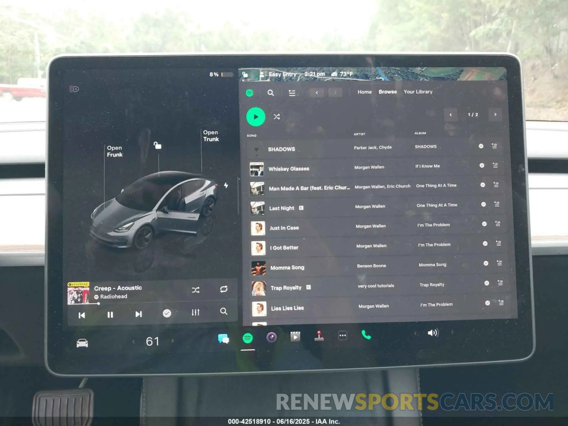 19 Photograph of a damaged car 5YJ3E1EA4PF657112 TESLA MODEL 3 2023