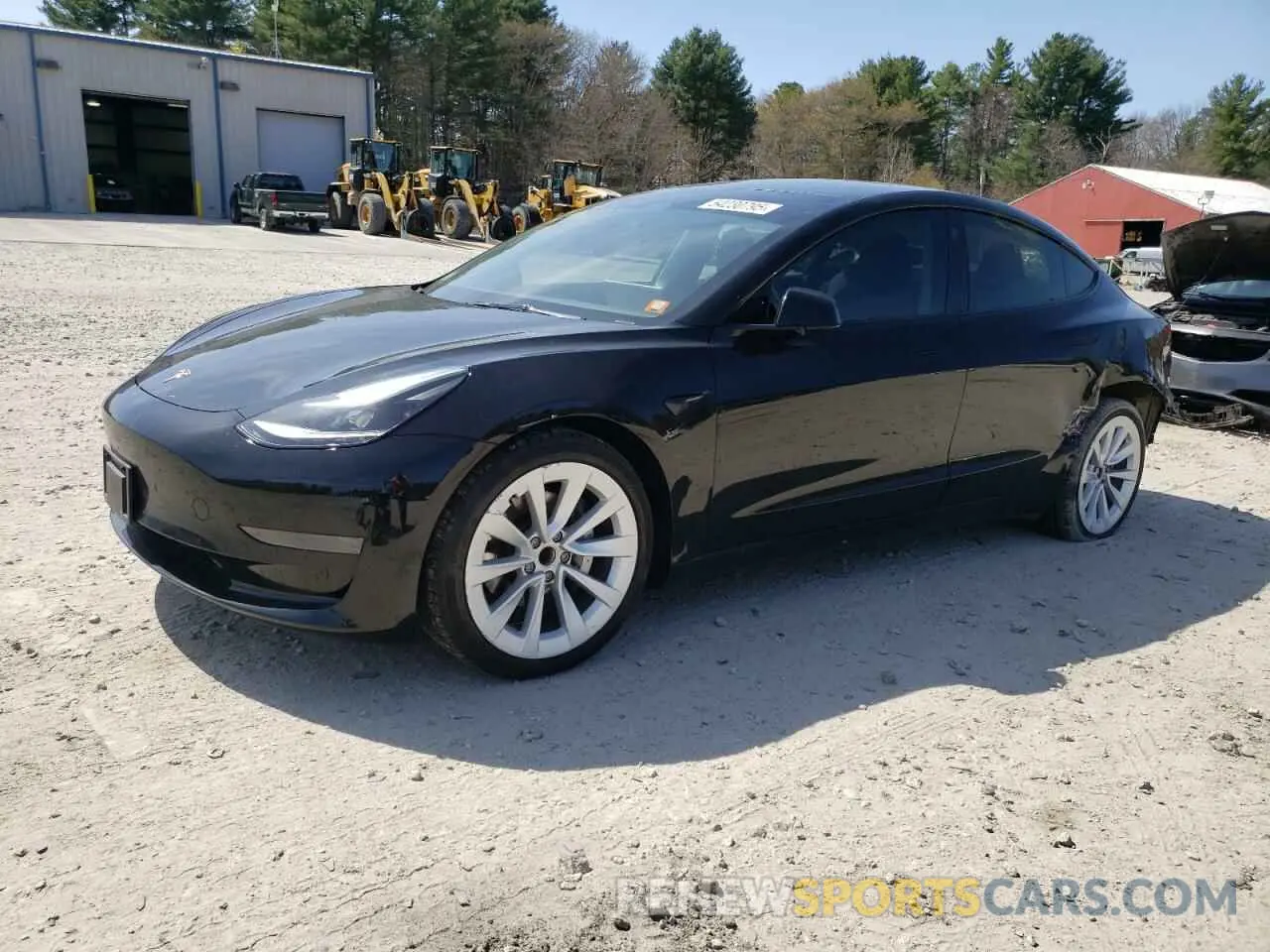1 Photograph of a damaged car 5YJ3E1EA4PF658387 TESLA MODEL 3 2023
