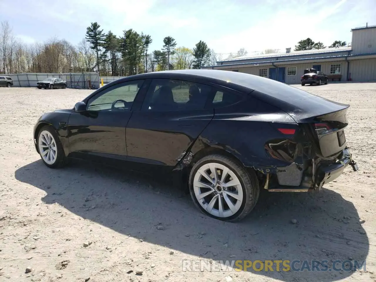2 Photograph of a damaged car 5YJ3E1EA4PF658387 TESLA MODEL 3 2023