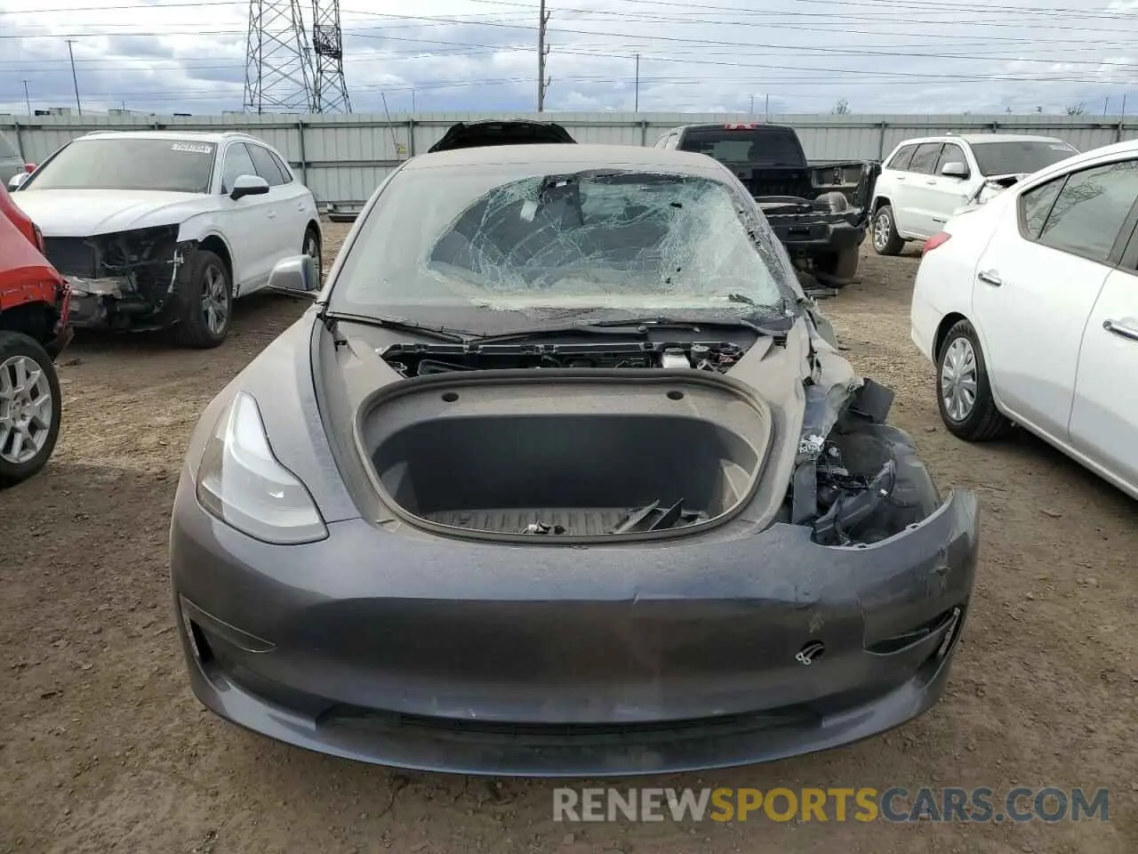 5 Photograph of a damaged car 5YJ3E1EA4PF662651 TESLA MODEL 3 2023