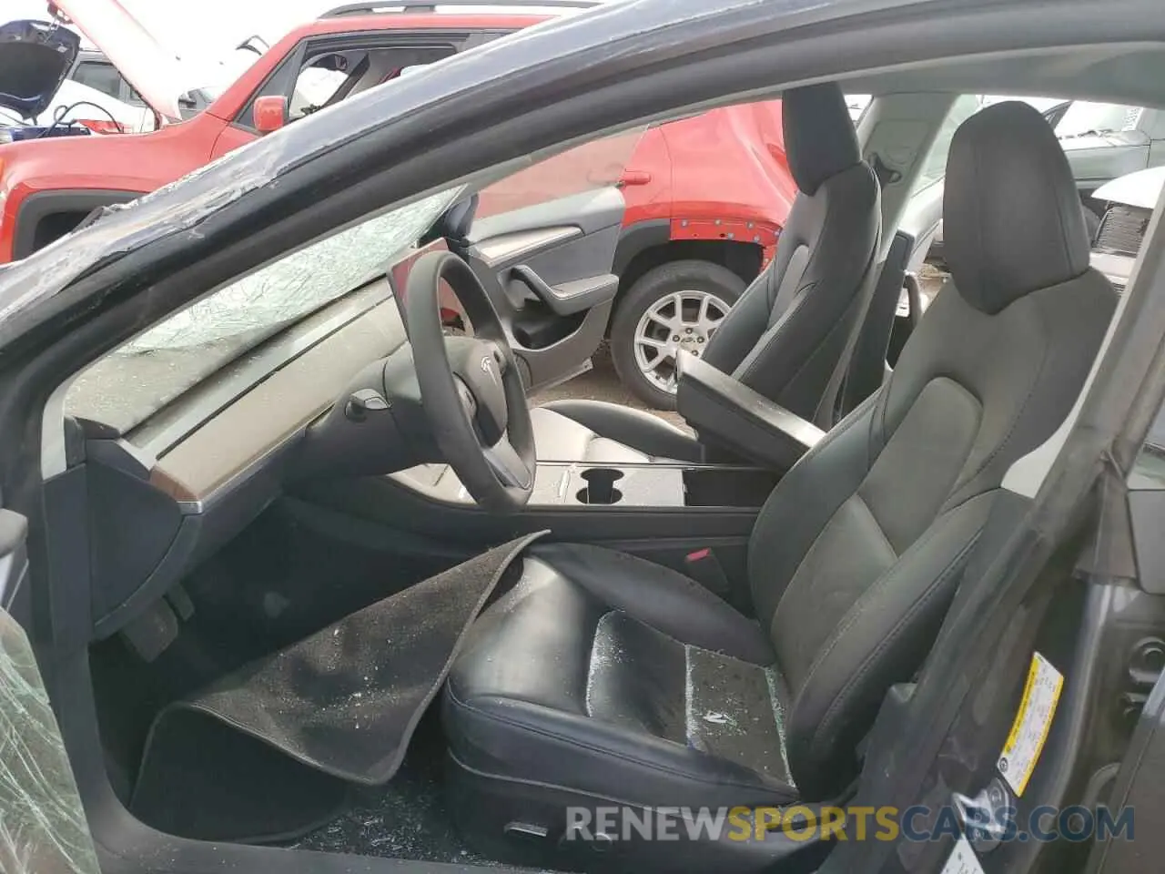 7 Photograph of a damaged car 5YJ3E1EA4PF662651 TESLA MODEL 3 2023