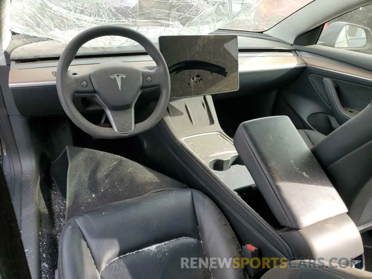 8 Photograph of a damaged car 5YJ3E1EA4PF662651 TESLA MODEL 3 2023