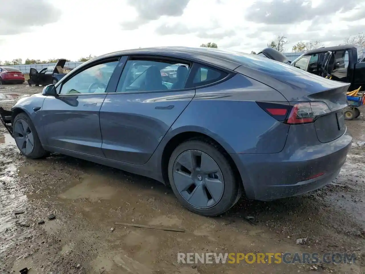 2 Photograph of a damaged car 5YJ3E1EA4PF678719 TESLA MODEL 3 2023