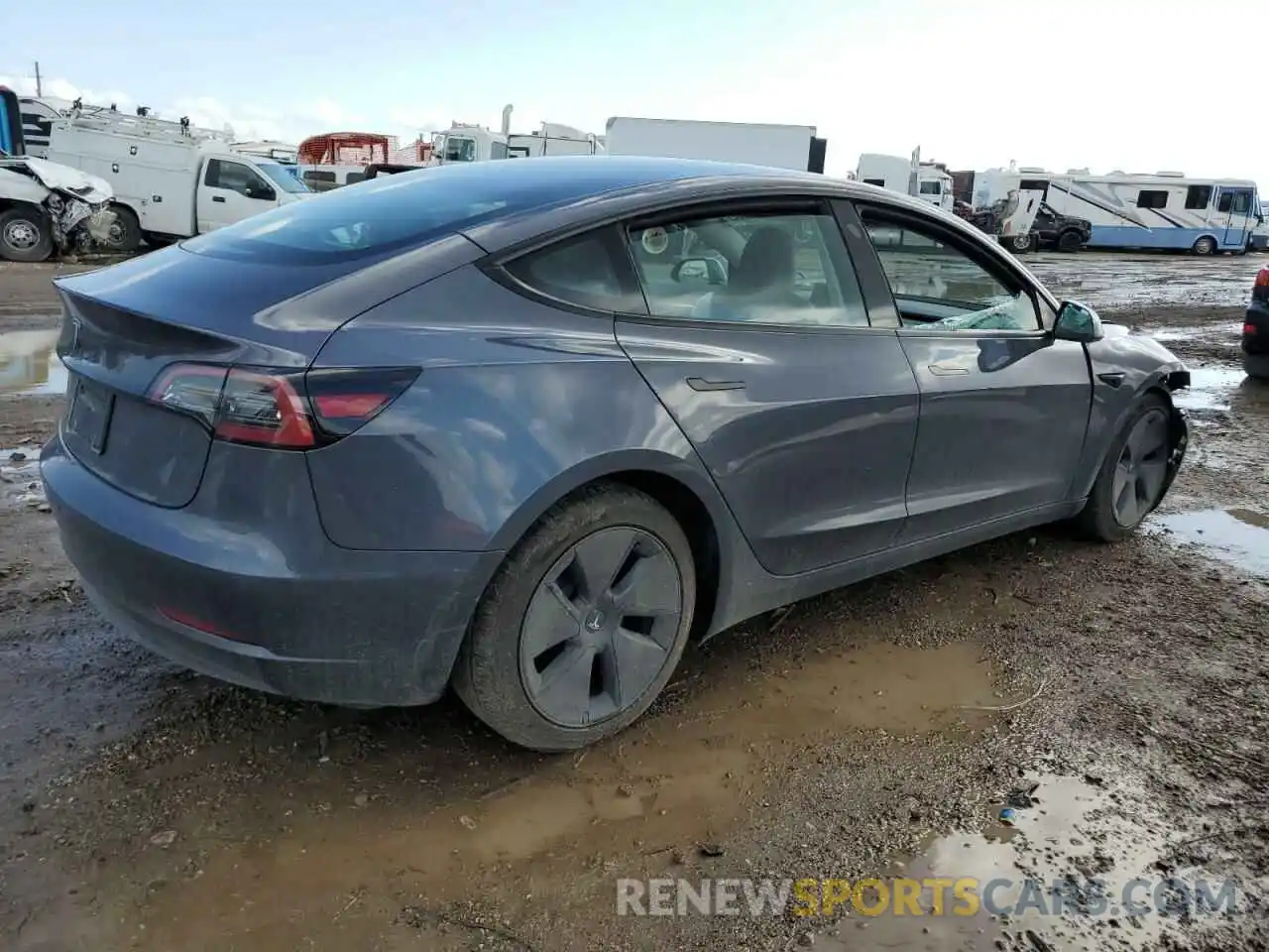 3 Photograph of a damaged car 5YJ3E1EA4PF678719 TESLA MODEL 3 2023