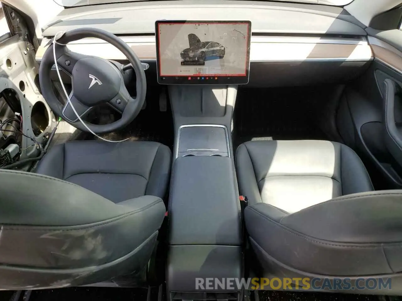 8 Photograph of a damaged car 5YJ3E1EA4PF681247 TESLA MODEL 3 2023