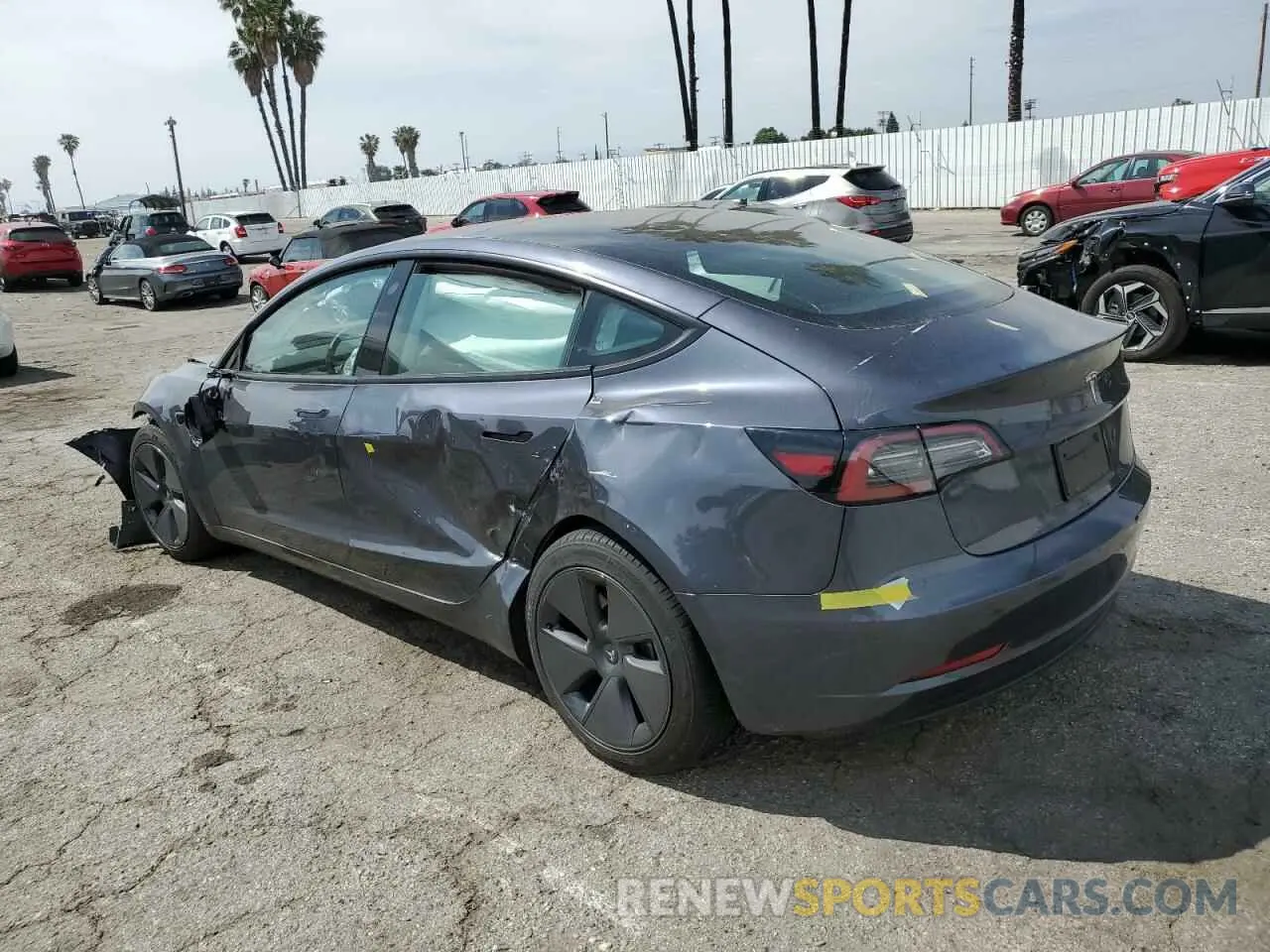2 Photograph of a damaged car 5YJ3E1EA4PF683709 TESLA MODEL 3 2023