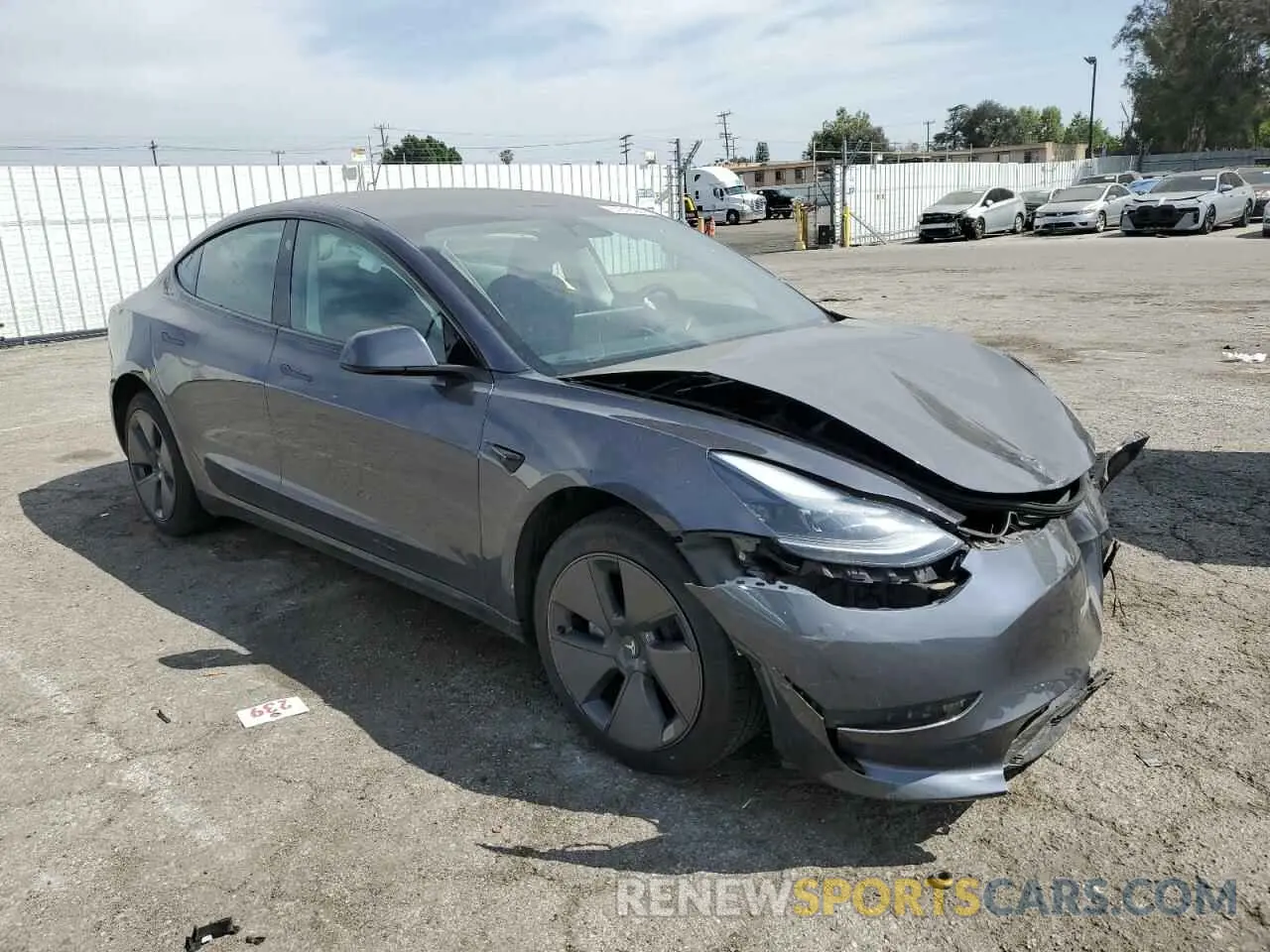 4 Photograph of a damaged car 5YJ3E1EA4PF683709 TESLA MODEL 3 2023