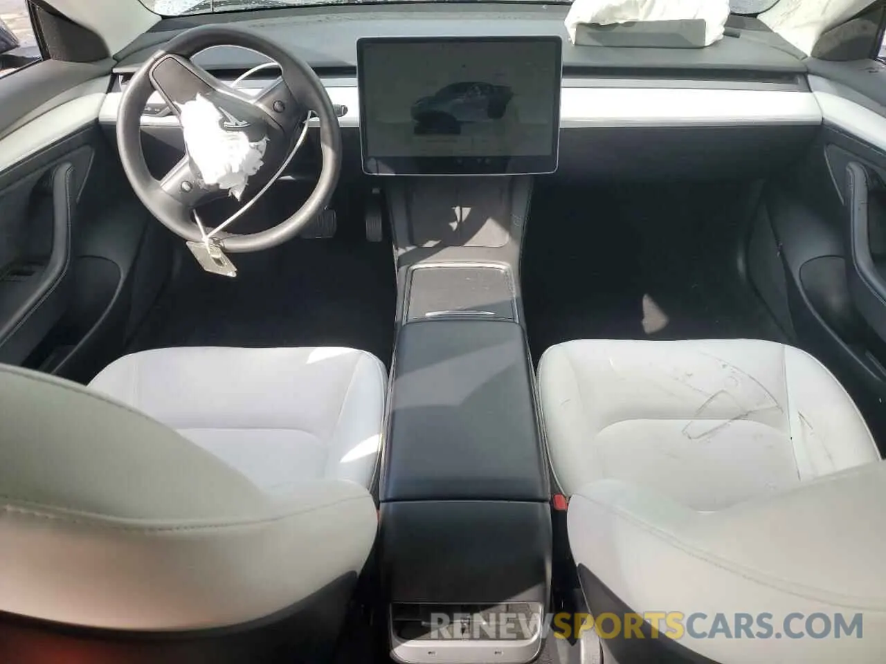 8 Photograph of a damaged car 5YJ3E1EA4PF687162 TESLA MODEL 3 2023