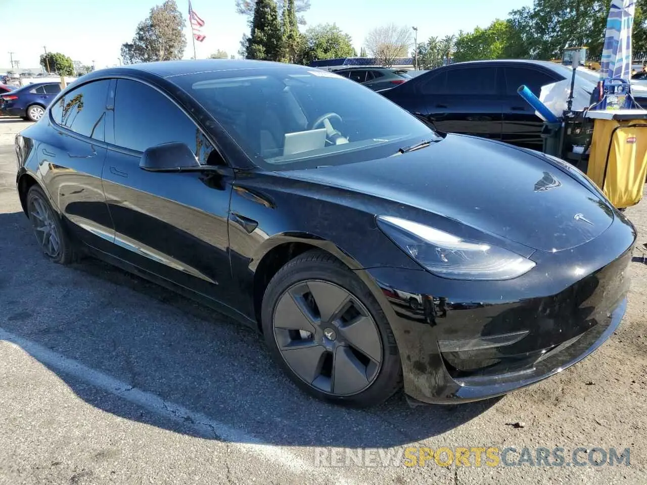 4 Photograph of a damaged car 5YJ3E1EA4PF706521 TESLA MODEL 3 2023