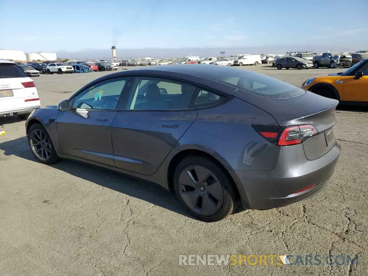 2 Photograph of a damaged car 5YJ3E1EA4PF708866 TESLA MODEL 3 2023