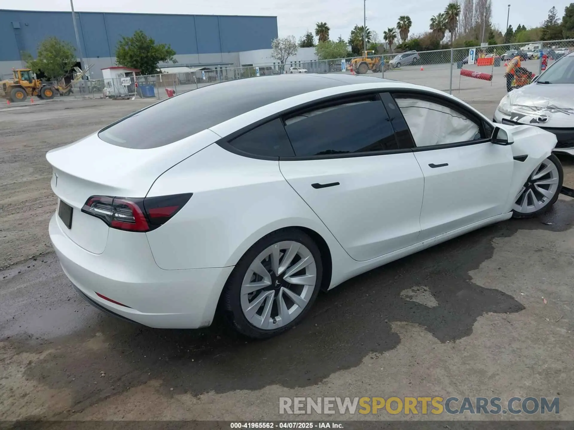 4 Photograph of a damaged car 5YJ3E1EA5PF383595 TESLA MODEL 3 2023