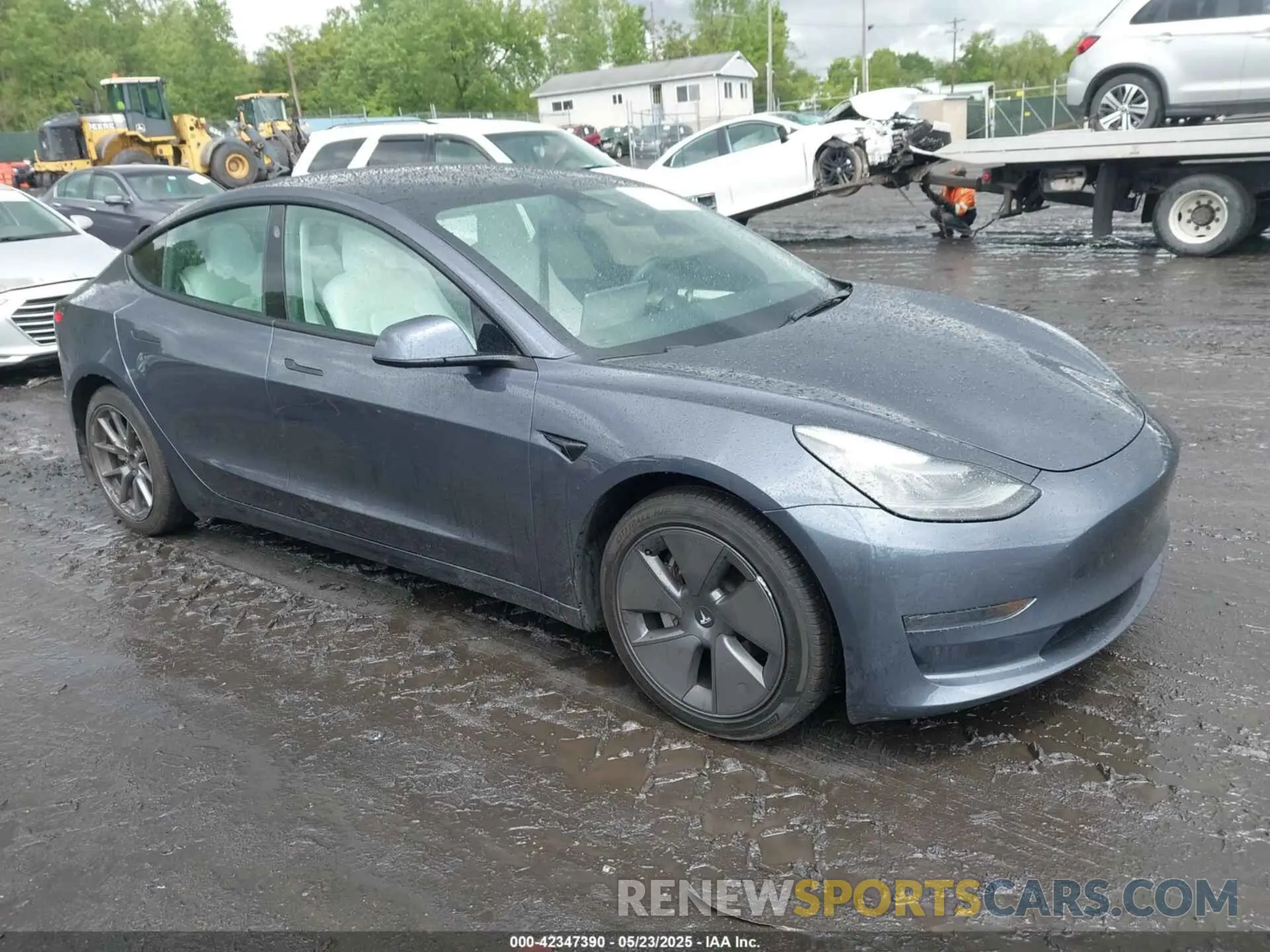 1 Photograph of a damaged car 5YJ3E1EA5PF384620 TESLA MODEL 3 2023