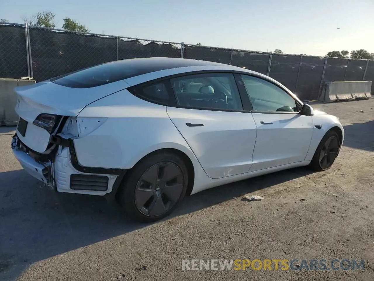 3 Photograph of a damaged car 5YJ3E1EA5PF396881 TESLA MODEL 3 2023