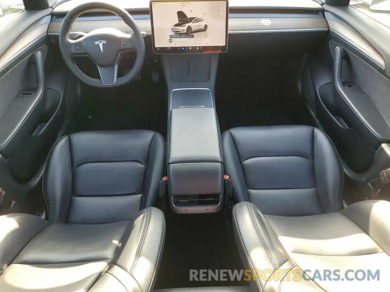 8 Photograph of a damaged car 5YJ3E1EA5PF396881 TESLA MODEL 3 2023