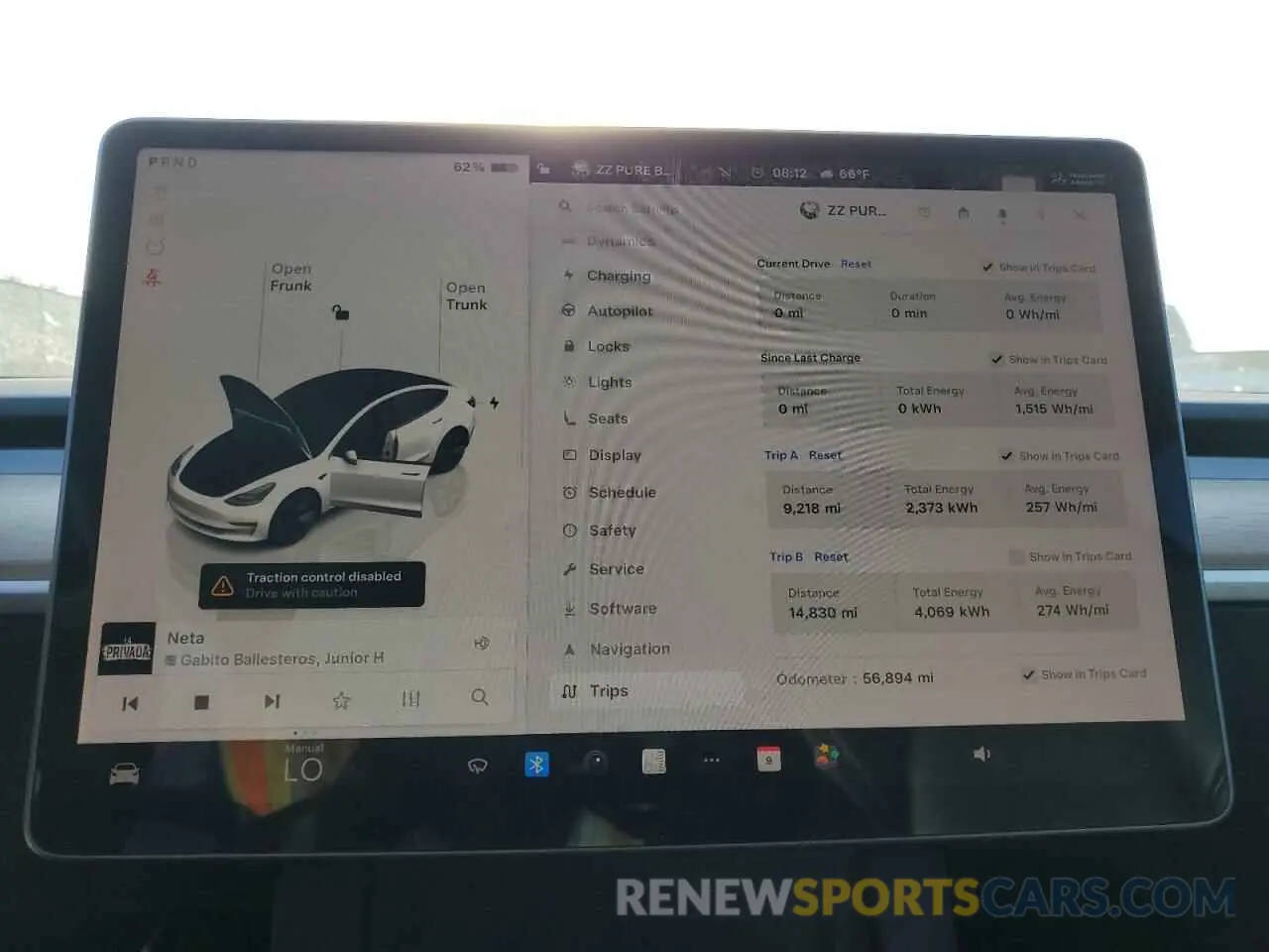 9 Photograph of a damaged car 5YJ3E1EA5PF396881 TESLA MODEL 3 2023