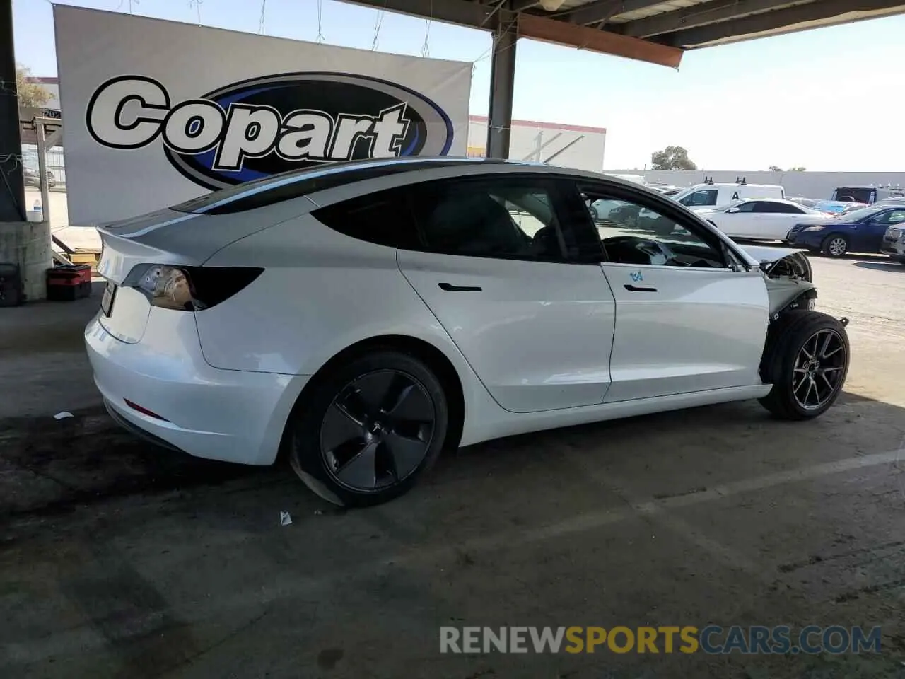 3 Photograph of a damaged car 5YJ3E1EA5PF400282 TESLA MODEL 3 2023