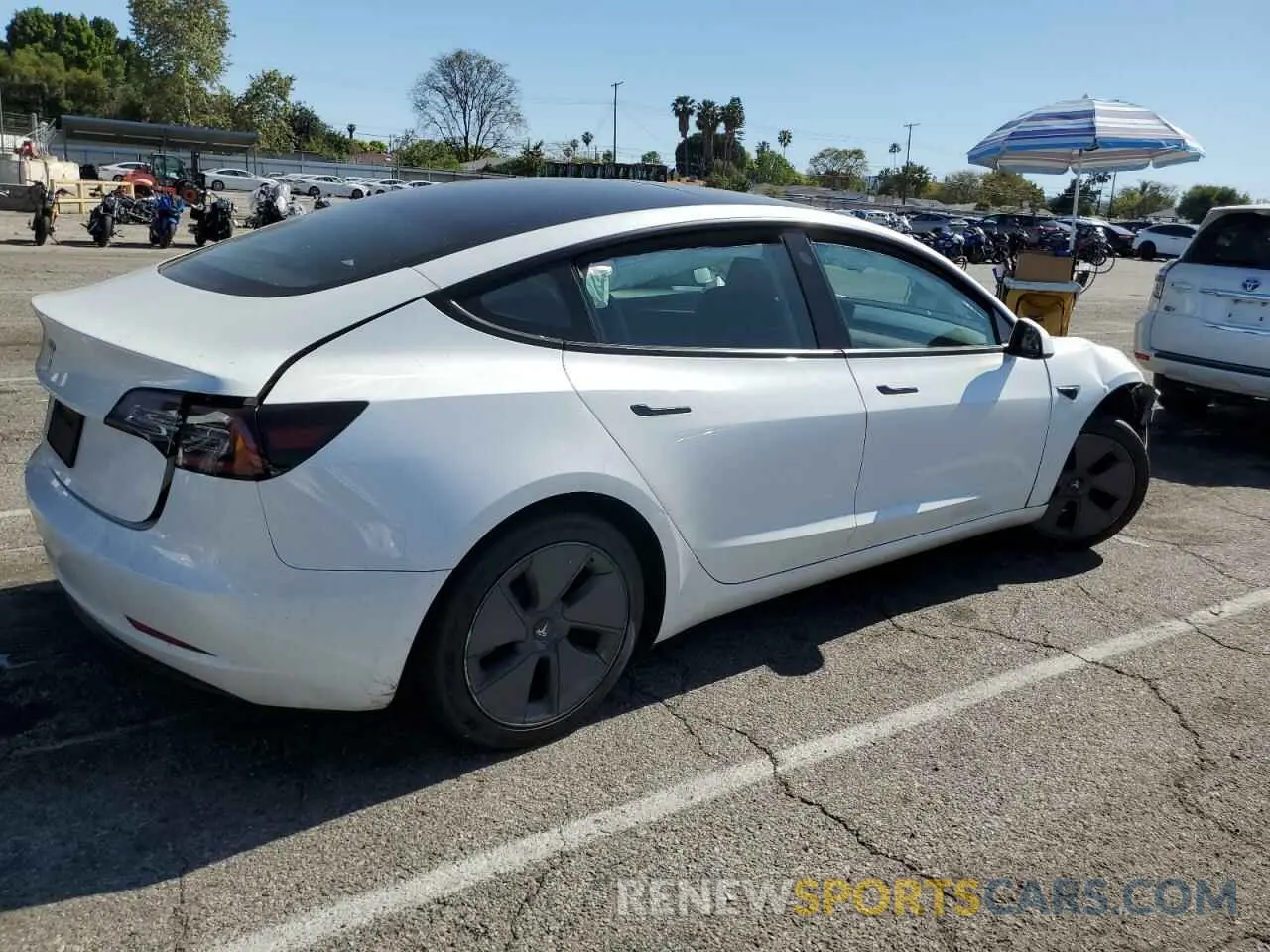 3 Photograph of a damaged car 5YJ3E1EA5PF401240 TESLA MODEL 3 2023