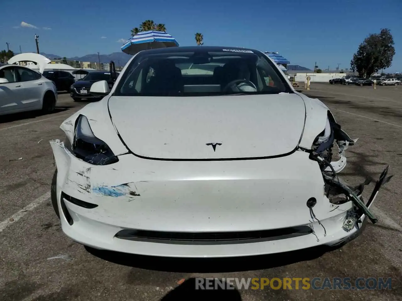 5 Photograph of a damaged car 5YJ3E1EA5PF401240 TESLA MODEL 3 2023