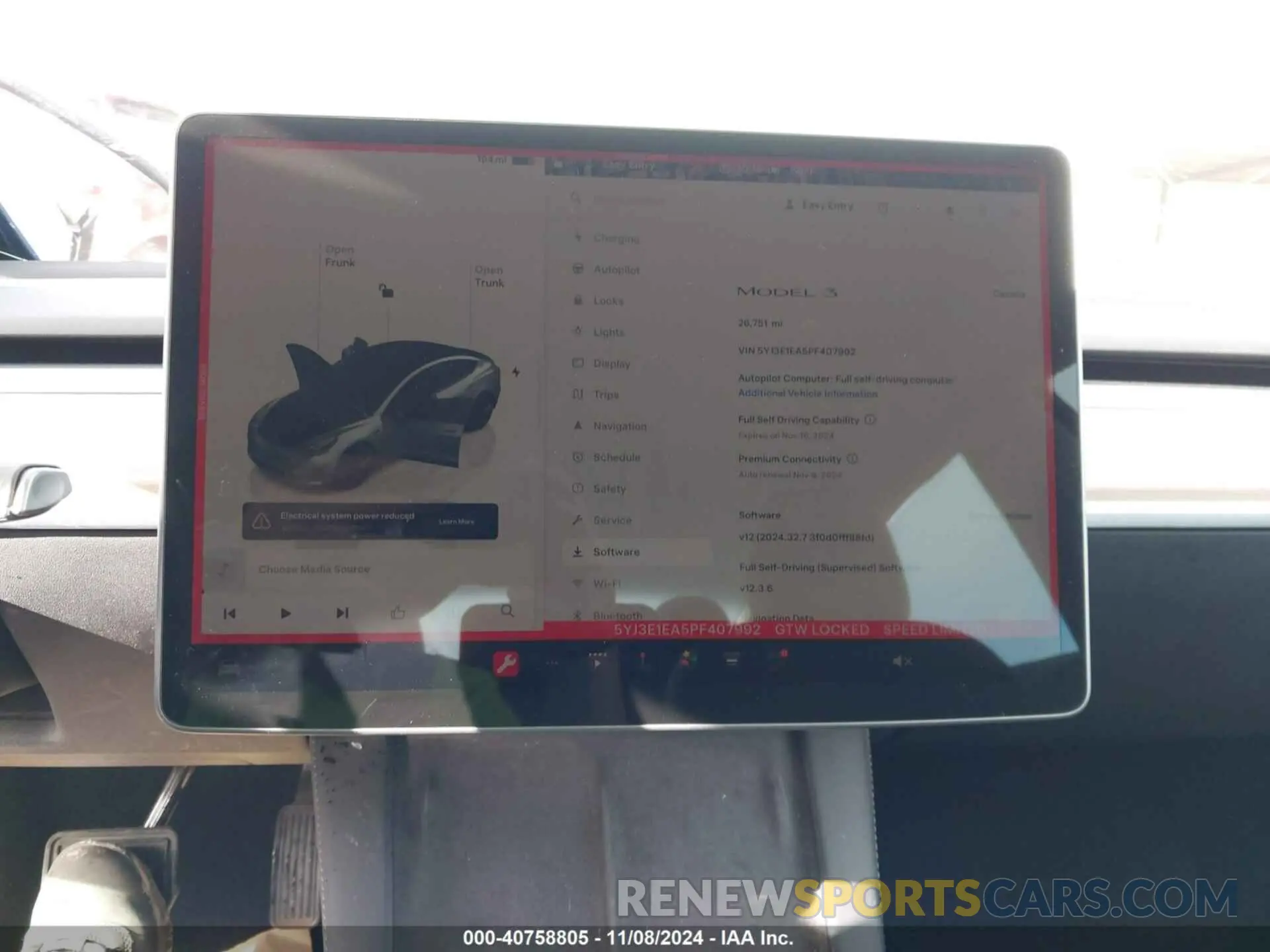18 Photograph of a damaged car 5YJ3E1EA5PF407992 TESLA MODEL 3 2023