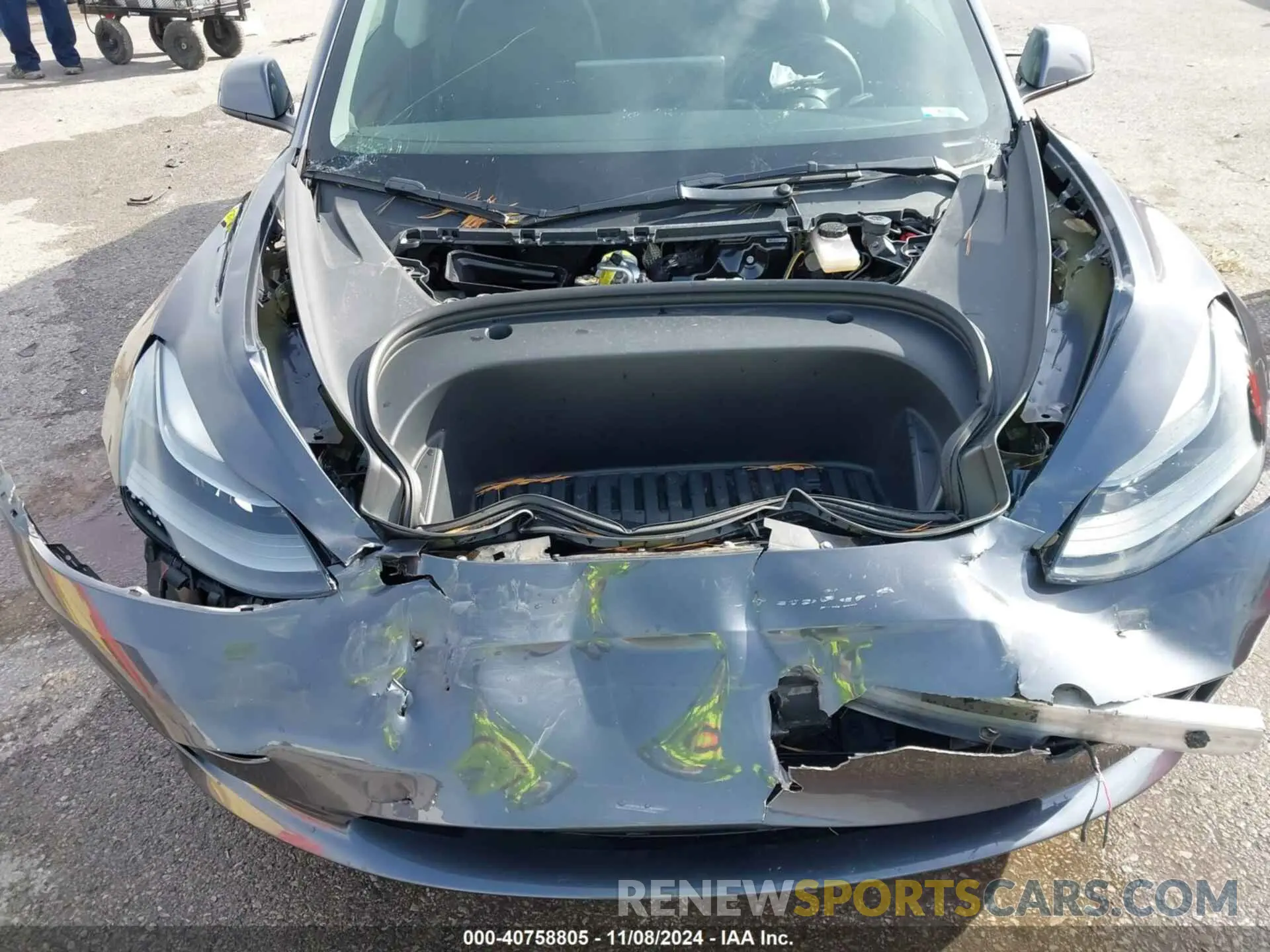 6 Photograph of a damaged car 5YJ3E1EA5PF407992 TESLA MODEL 3 2023