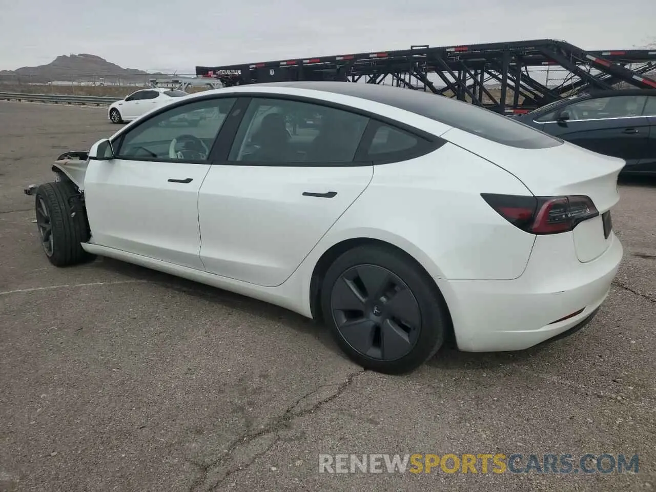 2 Photograph of a damaged car 5YJ3E1EA5PF413923 TESLA MODEL 3 2023