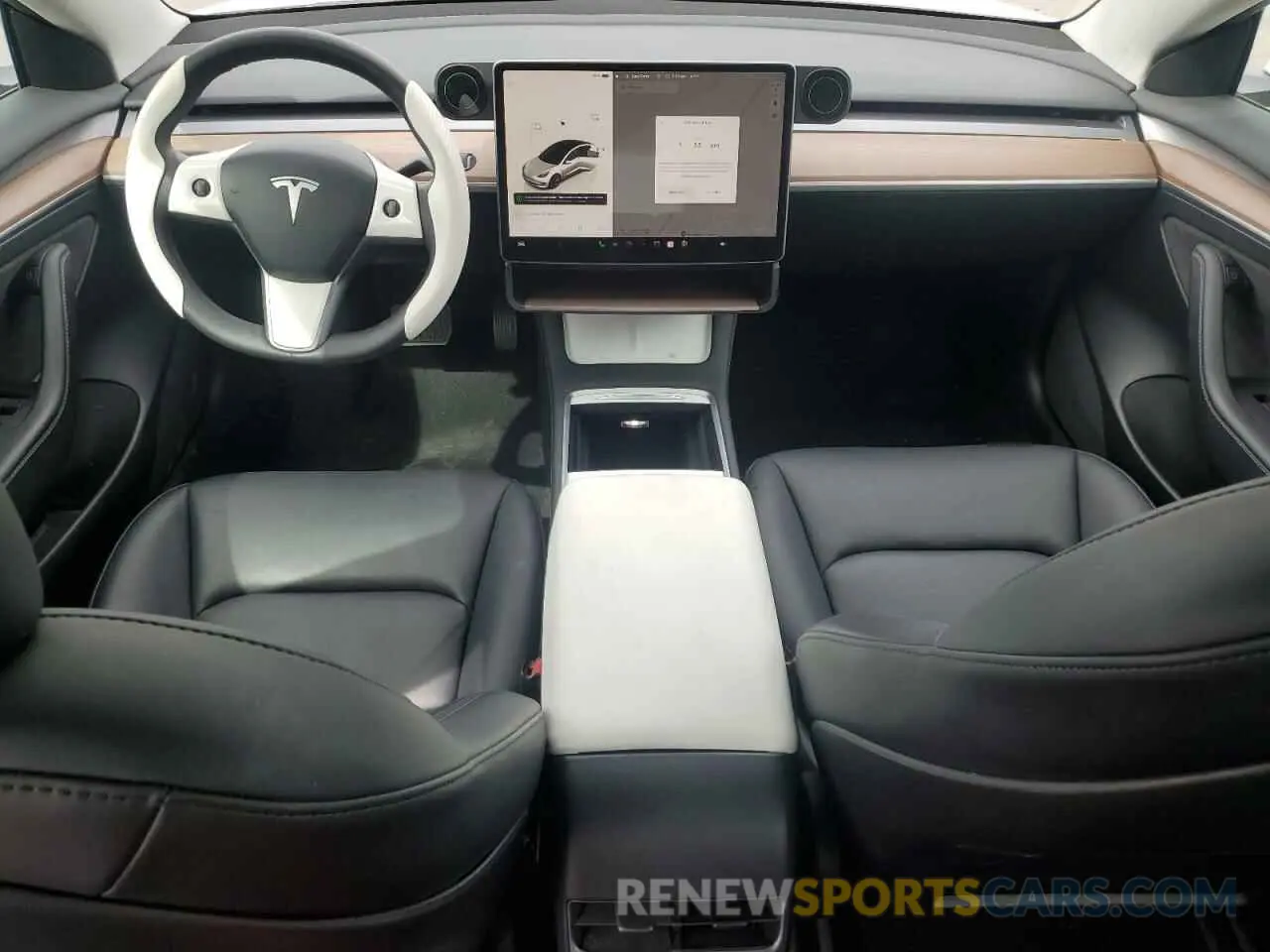 8 Photograph of a damaged car 5YJ3E1EA5PF413923 TESLA MODEL 3 2023