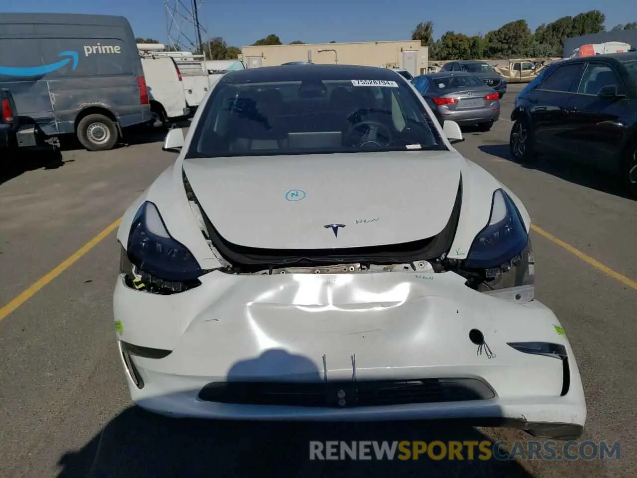 5 Photograph of a damaged car 5YJ3E1EA5PF436103 TESLA MODEL 3 2023