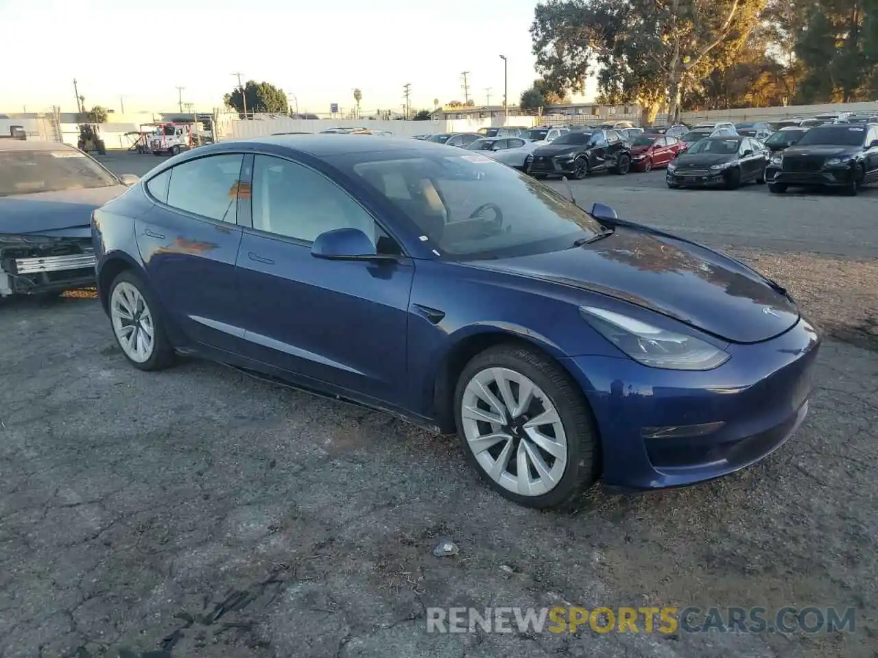 4 Photograph of a damaged car 5YJ3E1EA5PF449448 TESLA MODEL 3 2023