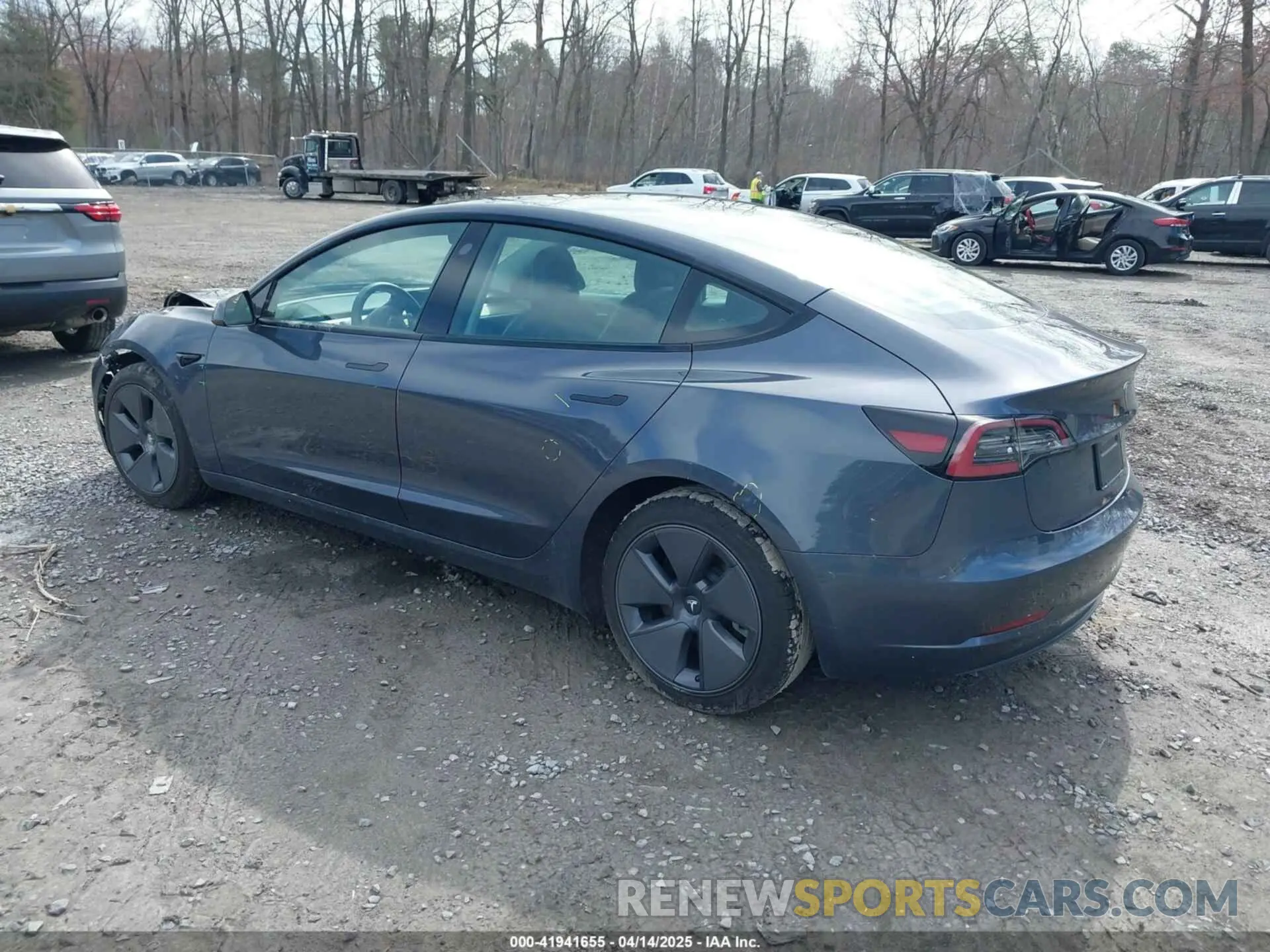 3 Photograph of a damaged car 5YJ3E1EA5PF451085 TESLA MODEL 3 2023