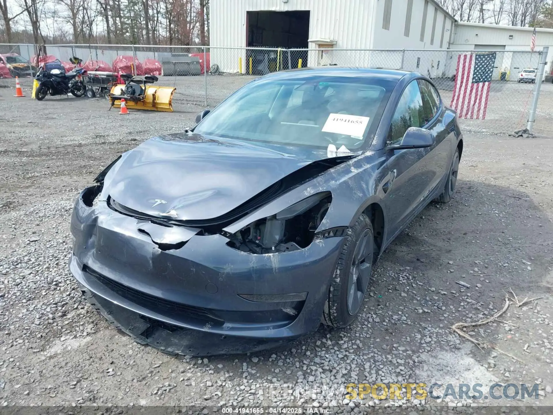6 Photograph of a damaged car 5YJ3E1EA5PF451085 TESLA MODEL 3 2023