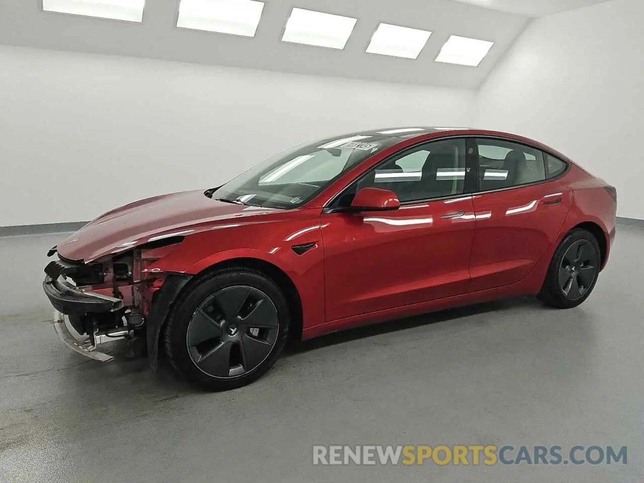 1 Photograph of a damaged car 5YJ3E1EA5PF453662 TESLA MODEL 3 2023
