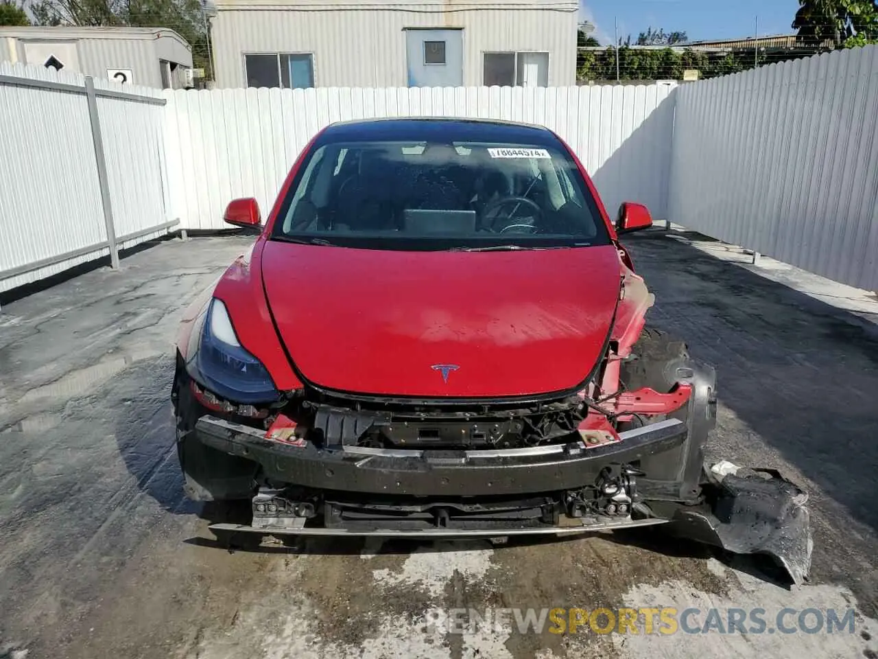 5 Photograph of a damaged car 5YJ3E1EA5PF457114 TESLA MODEL 3 2023