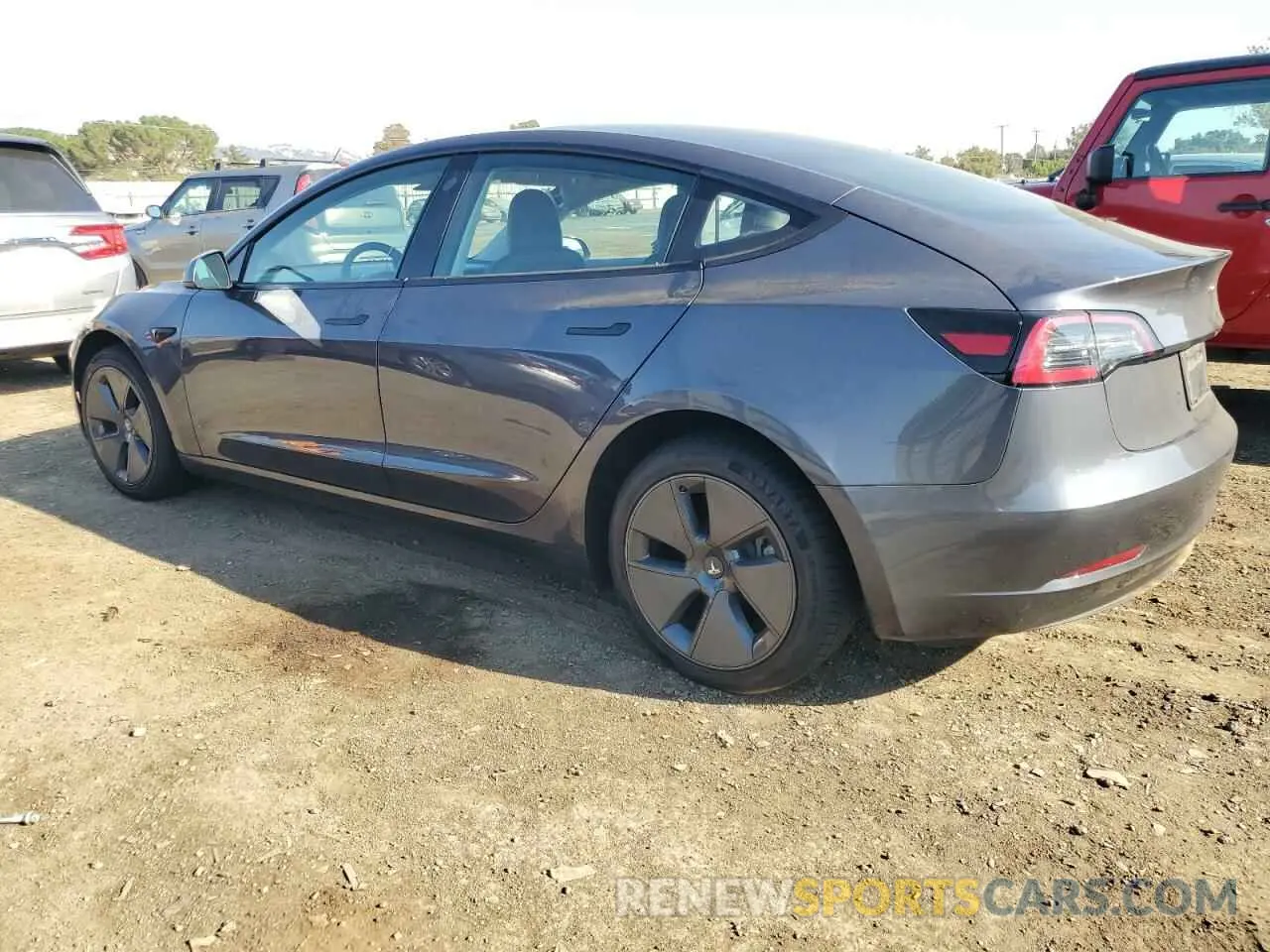 2 Photograph of a damaged car 5YJ3E1EA5PF457159 TESLA MODEL 3 2023